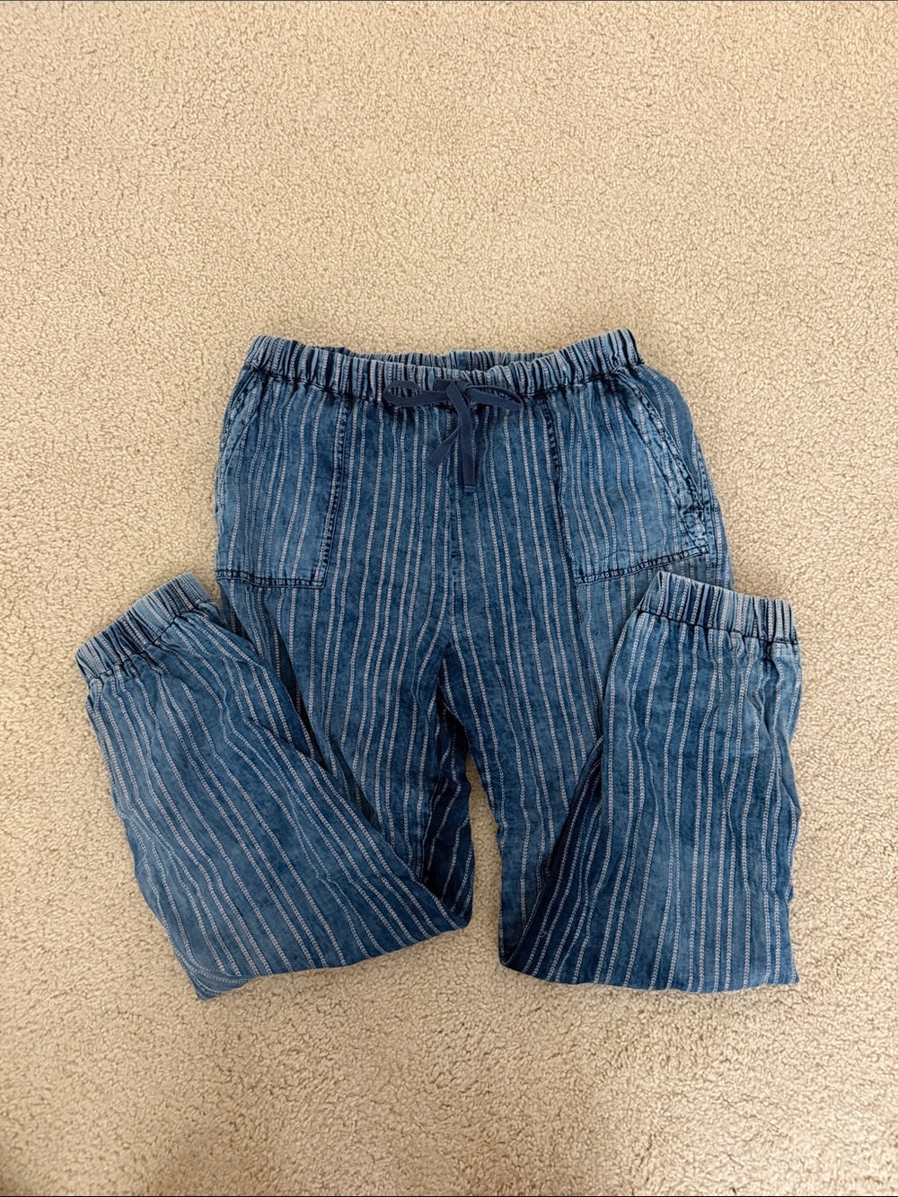 Women’s Elan drawstring pant with metallic stripes